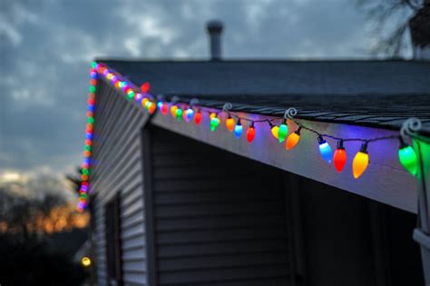 hanging christmas lights on metal house|hanging christmas lights without clips.